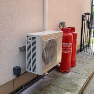 Domestic air conditioning external unit